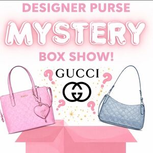 Designer Purse Mystery Boxes - Gucci NWT grand prize!